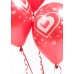 3 Balloon Centrepiece - Valentine's Day